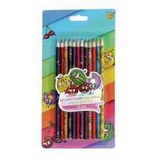 Карандаши цветные 12 шт No Brand
