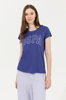 Футболка женская U.S. POLO Assn. G082GL0110GEAN22 синяя L