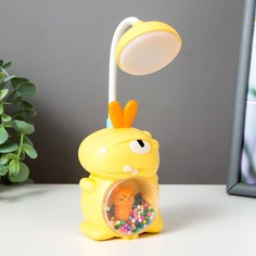 Настольная лампа "Динозаврик" LED 3Вт USB желтый 7х10х17 см Risalux