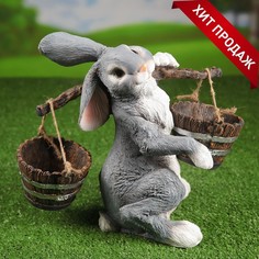 Фигура "Заяц с коромыслом" 35см Хорошие сувениры