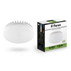 Лампа светодиодная FERON, GX53, 15W, 4000K, арт. 619880 - (10 шт.)