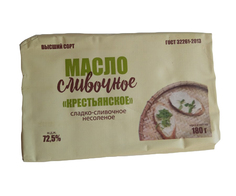 Сливочное масло Молочная мозаика 72,5% 180 г No Brand