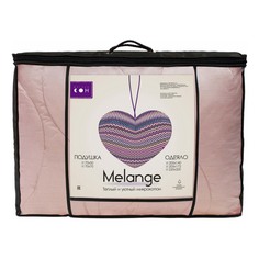 Одеяло Мягкий сон Melange 140 x 205 см полиэстер-полиэстер всесезонное бежевый