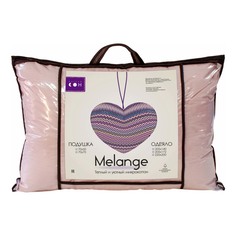 Подушка Мягкий сон Melange 50 x 70 см хлопок розовый