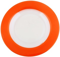 Тарелка обеденная Luminarc Colorama Red Ambiente 25 см оранжевая