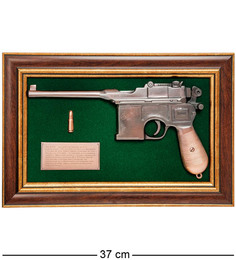 Панно с пистолетом Маузер в подарочной упаковке 25х37 ПК-221 113-706518 Art East