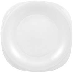 Тарелка обеденная Homeclub Square White 25 см
