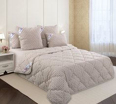 Одеяло Японский компаньон стеганое лен, хлопок 300/перкаль Евростандарт Текс Дизайн