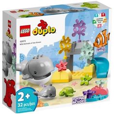 Конструктор LEGO DUPLO Обитатели океана 10972