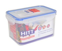 Контейнер для хранения пищи HITT H241014 Прозрачный; синий