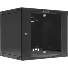 Lanmaster Шкаф настенный 9U Lanmaster TWT-CBWNG-9U-6X4-BK 550x450mm черный 60кг No Brand