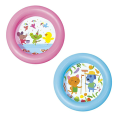 Бассейн детский Bestway 2 кольца 61 х 15 см 21 л в ассортименте