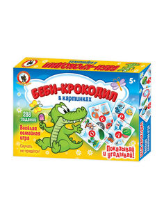 Настольная игра Русский стиль Беби-Крокодил в картинках 4474252