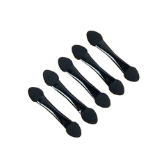 Набор аппликаторов для теней, 5 шт, 4,3 см, двусторонние, цвет чёрный 4700217 Queen Fair