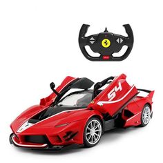 Машина р/у 1:14 Ferrari FXX K Evo красный, 2,4 G, открывающиеся дверцы Rastar