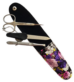 Маникюрный набор Zinger Набор MS-Z3 D-PVC 3 предмета цветной