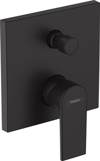 Смеситель для ванны с душем Hansgrohe Vernis Shape 71468670 матовый черный
