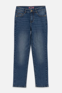 Джинсовые брюки для девочек Acoola 20210440043 цв.синий р.164