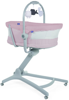 Кроватка-стульчик Chicco Baby Hug 4-в-1 Air Rose 70791932