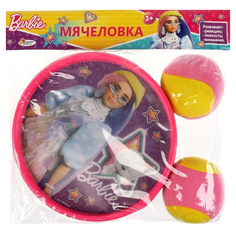 Мячеловка БАРБИ с липучкой ИГРАЕМ ВМЕСТЕ в кор.2x60шт Shantou Gepai