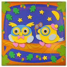 Набор для творчества Дрофа-Медиа Мягкая картинка Совята Wenzhou Create Fun Craft Co., Ltd