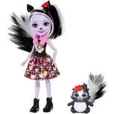 Кукла Mattel Enchantimals Сэйдж Скунси с питомцем Кейпер