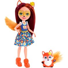 Кукла Mattel Enchantimals Фелисити Лис с питомцем Флик