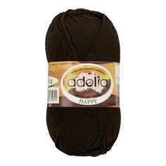 Вязание Пряжа ADELIA HAPPY 10 шт. в упак. цвет коричневый HAPPY-04 128 м от