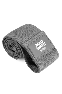 Эспандер Mad Wave Textile Hip Band grey