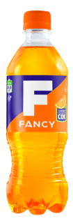 Газированный напиток Fancy с апельсином сильногазированный 0,5 л