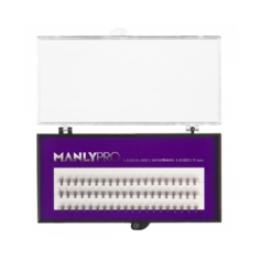 Набор ресниц в пучках Manly PRO шелк 8 мм