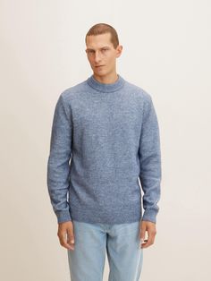 Джемпер мужской Tom Tailor 1034613 синий 2XL