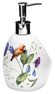 Дозатор для мыла Loraine Птичка 400 мл, 26610