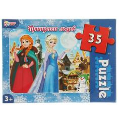 Умные игры, Принцесса льдов. Макси-пазлы в коробке, 35 деталей, 4680107932617 No Brand