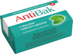 МЫЛО ТУАЛ.АНТИБАК.ЧАЙН.ДЕРЕВО/БРУСН.ЛИСТЫ 100Г No Brand