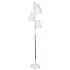 Торшер 19078/3 E27 40Вт белый 40х25х165 см Bayer Lux