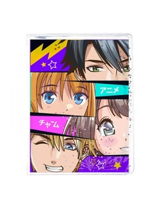 Блокнот CENTRUM Аниме-1, 56 листов в клетку на скрепке А6, 11х15 см 70916-TN