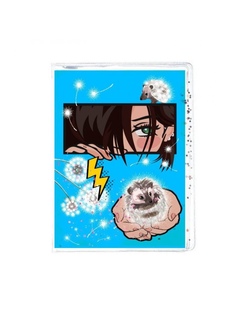 Блокнот CENTRUM Аниме-2, 56 листов в клетку на скрепке А6, 11х15 см 70917-TN