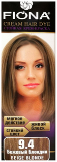 Краска для волос FIONA Cream Hair Dye 9.4 Бежевый Блондин