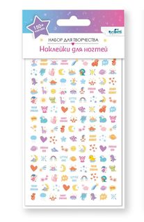 Наклейки для ногтей ORIGAMI Луна и звезды