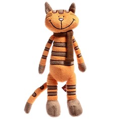 Мягкая игрушка «Кот Полосатик в шарфике», 33 см Maxitoys