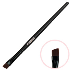 Кисть макияжная для бровей скошенная №3 Black Evabond