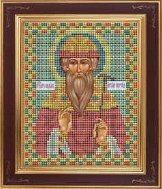 Набор для вышивания бисером GALLA COLLECTION М 206 Св. Вадим 12х15 см, арт.М206