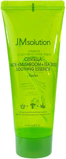 JMSolution~Успокаивающая гель-эссенция с центеллой~Centella Aloe+Mushroom+Tea Tree Shoothi