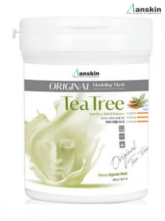Альгинатная маска Anskin Tea Tree Modeling Mask, 700 мл.