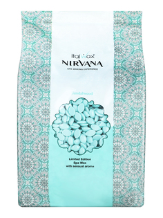 Воск для депиляции Italwax Nirvana пленочный, в гранулах, горячий, сандал, 1 кг