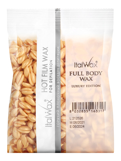 Воск для депиляции Italwax Full Body wax пленочный, в гранулах, промо, горячий, 100 г