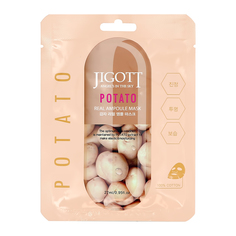 Маска для лица JIGOTT с экстрактом картофеля успокаивающая, 27 мл