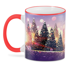 3D кружка Printio Happy holidays 330 мл