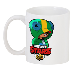 3D кружка Printio Brawl stars leon 330 мл